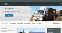 Desktop Screenshot of nhvr.gov.au